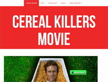 Tablet Screenshot of cerealkillersmovie.com